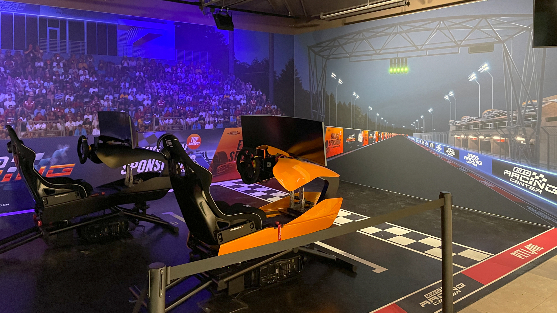 Sim Racing im BeoCenter Spiez Sim Racing – Rennsport-Feeling auf höchstem Niveau. im BeoCenter Spiez